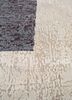 aprezo ivory wool and silk hand knotted Rug - CloseUp aprezo ivory wool and silk hand knotted Rug - CloseUp