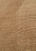 entropy beige and brown wool and silk hand knotted Rug - CloseUp