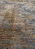entropy grey and black wool and silk hand knotted Rug - CloseUp entropy grey and black wool and silk hand knotted Rug - CloseUp