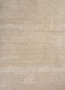 entropy ivory wool and silk hand knotted Rug - CloseUp entropy ivory wool and silk hand knotted Rug - CloseUp