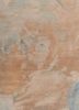 entropy beige and brown wool and silk hand knotted Rug - CloseUp entropy beige and brown wool and silk hand knotted Rug - CloseUp