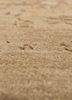 urban pause by kavi beige and brown bamboo silk hand knotted Rug - CloseUp
