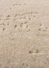urban pause by kavi ivory wool hand knotted Rug - CloseUp