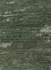 urban pause by kavi green wool hand knotted Rug - CloseUp urban pause by kavi green wool hand knotted Rug - CloseUp