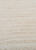 entropy ivory wool and silk hand knotted Rug - CloseUp