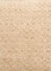 aprezo beige and brown wool and silk hand knotted Rug - CloseUp aprezo beige and brown wool and silk hand knotted Rug - CloseUp