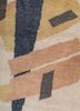 sthir beige and brown wool hand knotted Rug - CloseUp sthir beige and brown wool hand knotted Rug - CloseUp