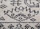 manifest ivory wool and viscose hand knotted Rug - CloseUp
