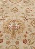 gulmarg ivory silk hand knotted Rug - CloseUp