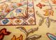 gulmarg gold silk hand knotted Rug - CloseUp gulmarg gold silk hand knotted Rug - CloseUp