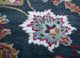 gulnar red and orange wool hand knotted Rug - CloseUp gulnar red and orange wool hand knotted Rug - CloseUp