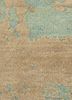 chaos theory by kavi green wool hand knotted Rug - CloseUp chaos theory by kavi green wool hand knotted Rug - CloseUp