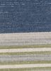 indusbar grey and black wool flat weaves Rug - CloseUp