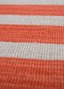 indusbar red and orange wool flat weaves Rug - CloseUp indusbar red and orange wool flat weaves Rug - CloseUp