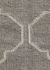 indusbar grey and black wool flat weaves Rug - CloseUp indusbar grey and black wool flat weaves Rug - CloseUp
