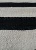 alhambra grey and black wool flat weaves Rug - CloseUp alhambra grey and black wool flat weaves Rug - CloseUp