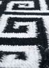 alhambra grey and black wool flat weaves Rug - CloseUp alhambra grey and black wool flat weaves Rug - CloseUp