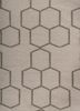 indusbar grey and black wool flat weaves Rug - CloseUp indusbar grey and black wool flat weaves Rug - CloseUp