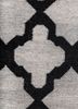 indusbar blue wool flat weaves Rug - CloseUp indusbar blue wool flat weaves Rug - CloseUp