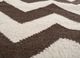 indusbar beige and brown wool flat weaves Rug - CloseUp indusbar beige and brown wool flat weaves Rug - CloseUp