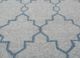 indusbar grey and black wool flat weaves Rug - CloseUp