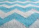 indusbar blue wool flat weaves Rug - CloseUp indusbar blue wool flat weaves Rug - CloseUp