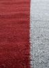 indusbar red and orange wool flat weaves Rug - CloseUp indusbar red and orange wool flat weaves Rug - CloseUp