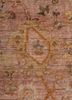 someplace in time red and orange afghan wool hand knotted Rug - CloseUp someplace in time red and orange afghan wool hand knotted Rug - CloseUp