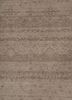 someplace in time ivory wool hand knotted Rug - CloseUp