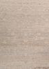 someplace in time ivory wool hand knotted Rug - CloseUp