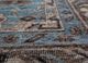 someplace in time blue afghan wool hand knotted Rug - CloseUp someplace in time blue afghan wool hand knotted Rug - CloseUp