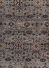 someplace in time blue afghan wool hand knotted Rug - CloseUp someplace in time blue afghan wool hand knotted Rug - CloseUp