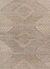 someplace in time beige and brown afghan wool hand knotted Rug - CloseUp someplace in time beige and brown afghan wool hand knotted Rug - CloseUp