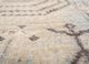 erbe ivory afghan wool hand knotted Rug - CloseUp
