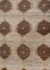 erbe green wool hand knotted Rug - CloseUp erbe green wool hand knotted Rug - CloseUp