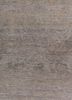 someplace in time grey and black afghan wool hand knotted Rug - CloseUp someplace in time grey and black afghan wool hand knotted Rug - CloseUp
