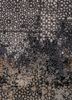 tattvam ivory wool and silk hand knotted Rug - CloseUp