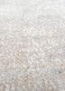 entropy pink and purple wool and silk hand knotted Rug - CloseUp