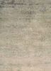 entropy ivory wool and silk hand knotted Rug - CloseUp entropy ivory wool and silk hand knotted Rug - CloseUp