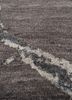 urban pause by kavi grey and black wool and silk hand knotted Rug - CloseUp urban pause by kavi grey and black wool and silk hand knotted Rug - CloseUp