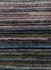 hidden by kavi grey and black wool and silk hand knotted Rug - CloseUp hidden by kavi grey and black wool and silk hand knotted Rug - CloseUp