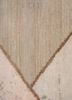 hidden by kavi beige and brown wool and silk hand knotted Rug - CloseUp hidden by kavi beige and brown wool and silk hand knotted Rug - CloseUp