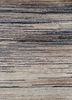 entropy grey and black wool and silk hand knotted Rug - CloseUp entropy grey and black wool and silk hand knotted Rug - CloseUp