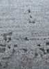 urban pause by kavi grey and black wool and silk hand knotted Rug - CloseUp urban pause by kavi grey and black wool and silk hand knotted Rug - CloseUp