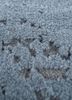 urban pause by kavi blue wool and silk hand knotted Rug - CloseUp urban pause by kavi blue wool and silk hand knotted Rug - CloseUp