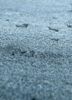 urban pause by kavi blue wool and silk hand knotted Rug - CloseUp