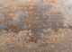 aakar by kavi grey and black wool and silk hand knotted Rug - CloseUp