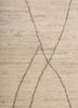 zuri ivory wool hand knotted Rug - CloseUp zuri ivory wool hand knotted Rug - CloseUp