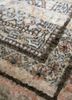 viscaya beige and brown afghan wool hand knotted Rug - CloseUp viscaya beige and brown afghan wool hand knotted Rug - CloseUp