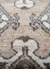 viscaya beige and brown afghan wool hand knotted Rug - CloseUp